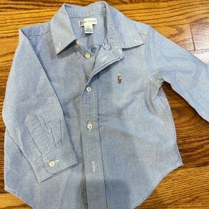 INFANT Ralph Lauren Button Down Size 18MTH